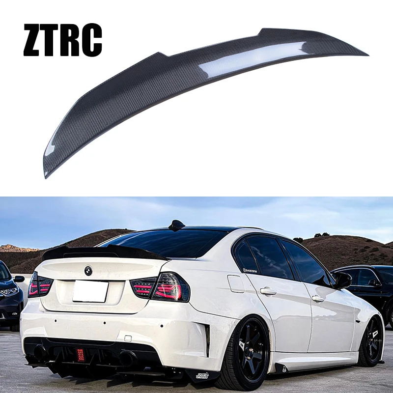 

For BMW 3 Series E90/E90 M3 PSM Style Carbon fiber Rear Spoiler Trunk wing 2004-2011