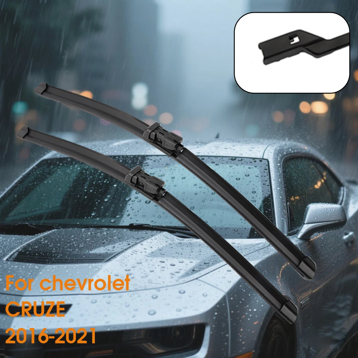 

Car Wiper Blades For Chevrolet CRUZE 2016-2021 Windshield Windscreen Front Window Blades 28"+24" Car Accessories