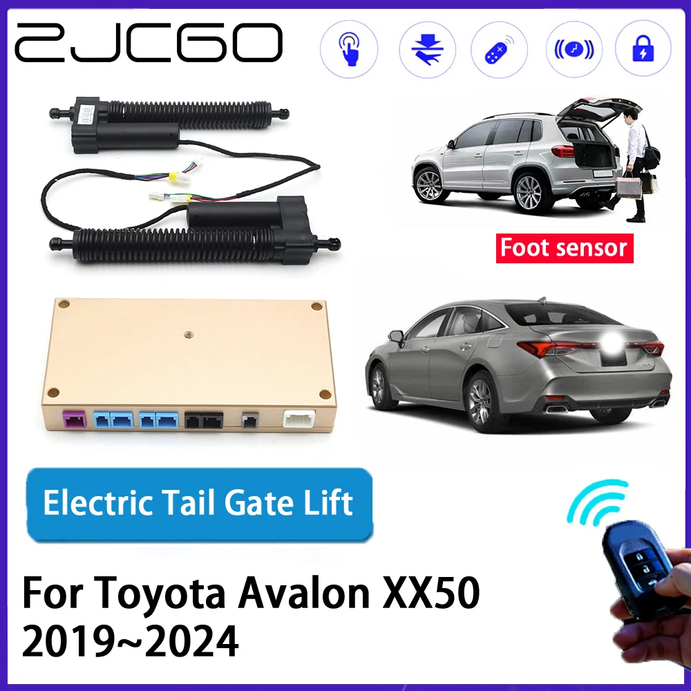 

ZJCGO Car Auto Trunk intelligent Electric Tail Gate Lift Automatic Tailgate Opener for Toyota Avalon XX50 2019~2024