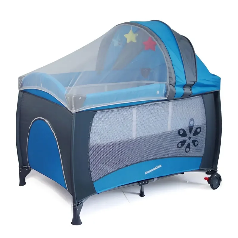 Multi-function crib folding crib European portable game bed