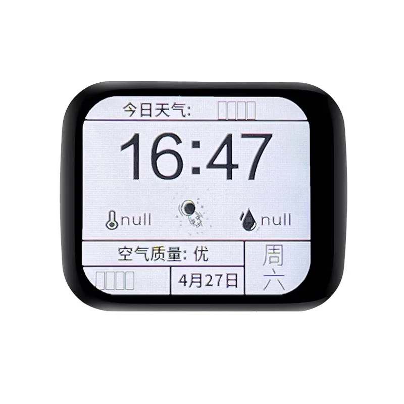 ESP32 C3 حلية حلية LVGL رائد الفضاء ساعة ساعة تلفزيون صغير الطنان 1.69 بوصة شاشة LCD مستديرة تعمل باللمس ST7789 240x280 #6