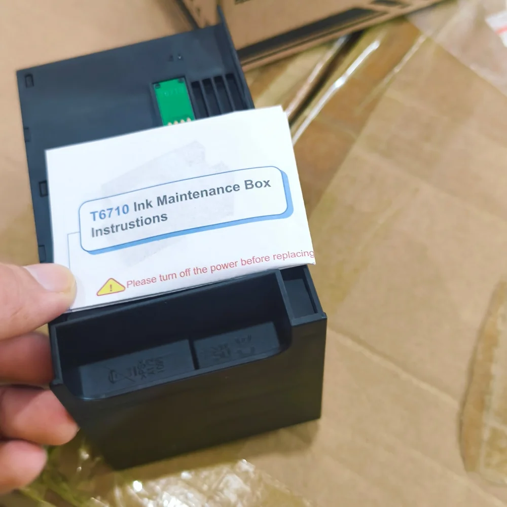 5X T6710 Коробка для обслуживания Epson WF 5110 5190 5620 5690 4630 4640 3520 3530 3540 3640 WP 4010 4020 4530 4533 4540 4590 M5190