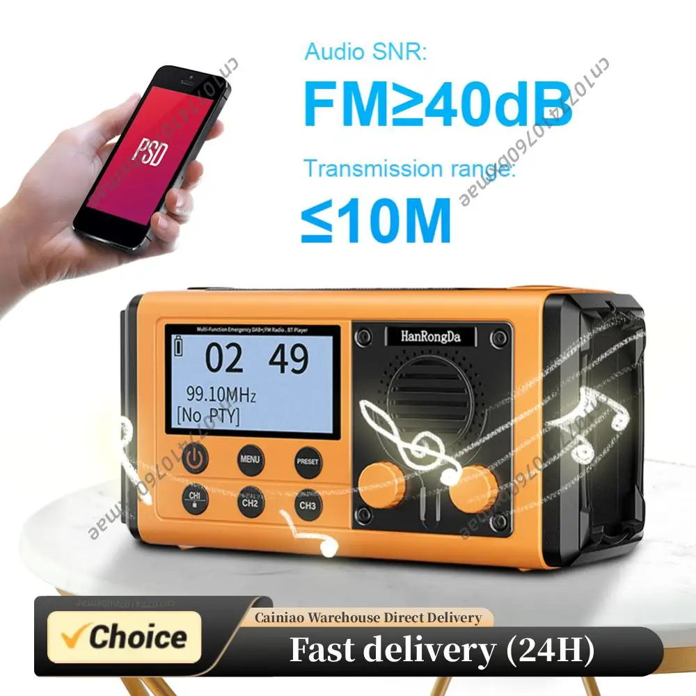 radio-di-emergenza-portatile-10000mah-con-torcia-allarme-sos-ingresso-per-cuffie-ricarica-solare-a-manovella-per-campeggio-e-emergenze-all'aperto