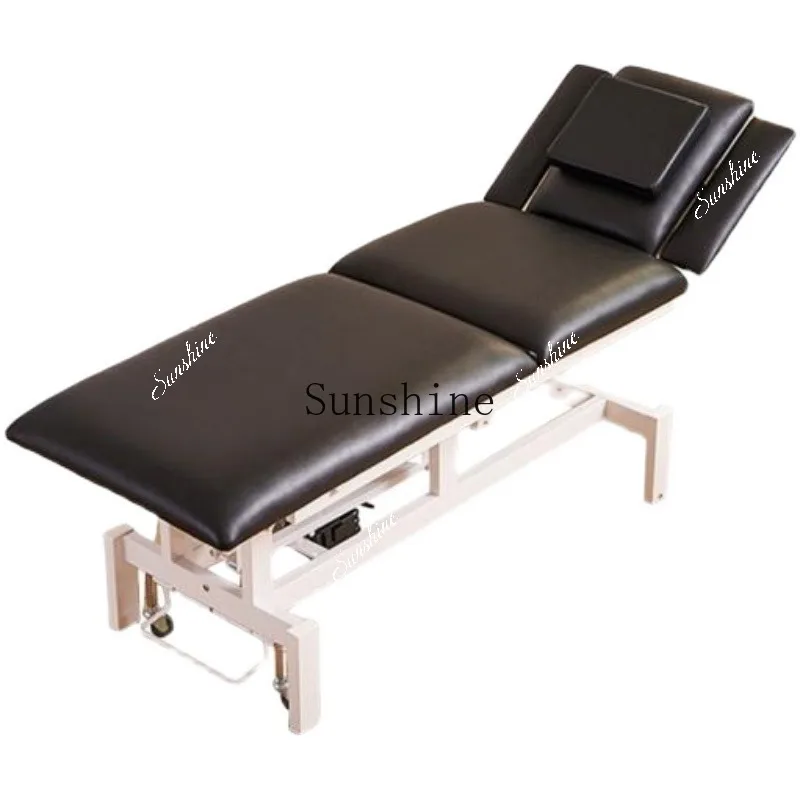 FT  Electric beauty bed folding multi-functional lifting bone massage bed