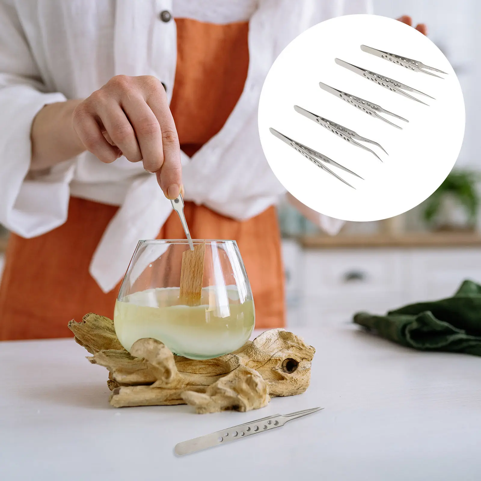 

Набор из 5 прецизионных пинцетов из нержавеющей стали с острыми концами, усиленные, для пайки, электроники, изготовления ювелирных изделий, рукоделия, лабораторных работ