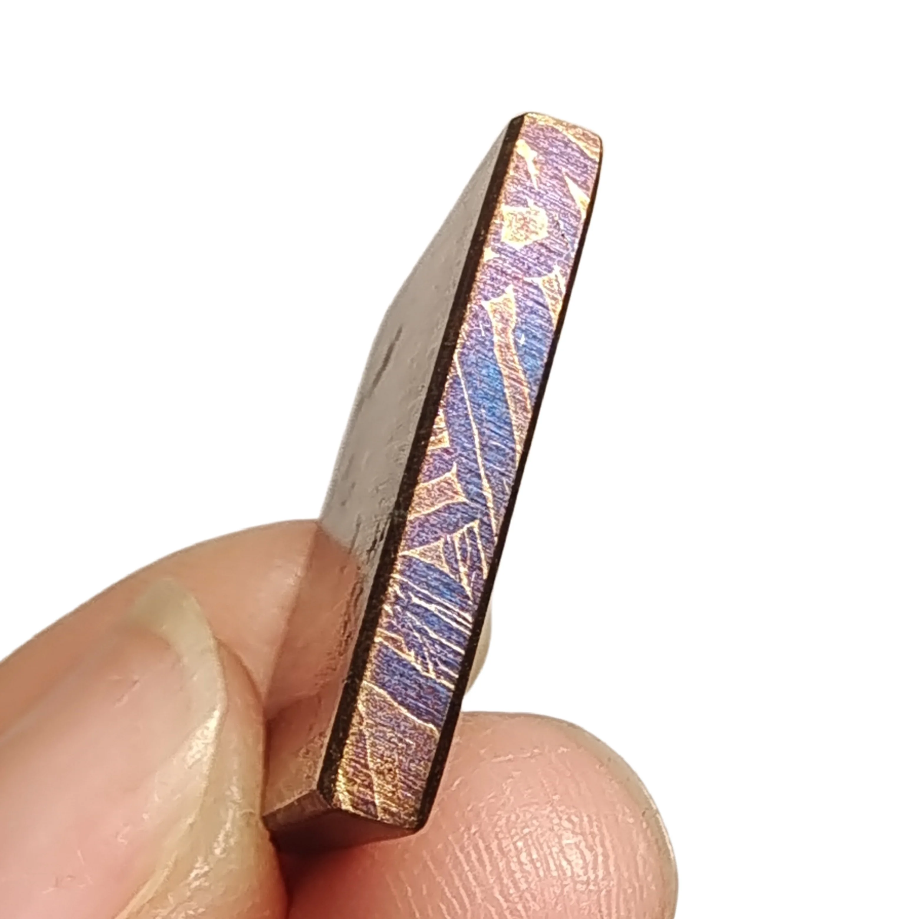 10 جرام Muonionalusta قسم عينة نيزك الحديد الطبيعي مواد نيزك حديدية مجموعة عينات نيزك-QC675 #6