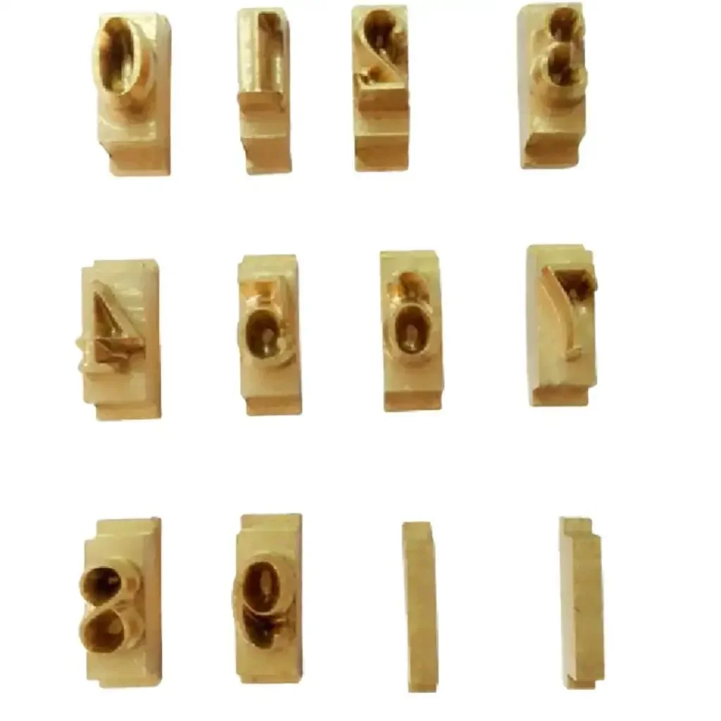 Hot sales Wholesale Price Letters Die Parts Processing Metallic Stamping Mould With T-Slot