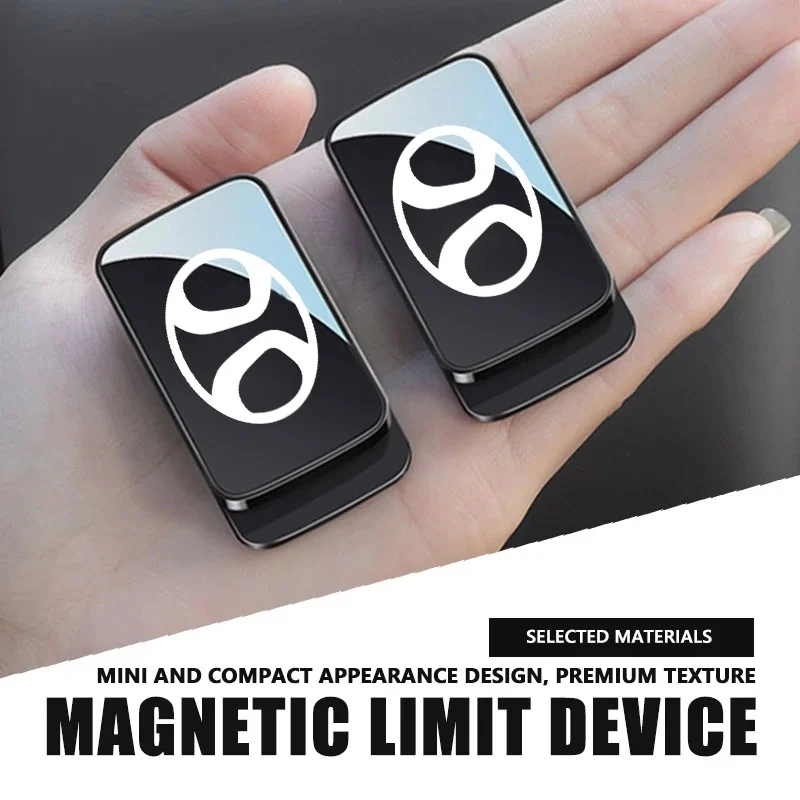 Magnetic Car Seat Belt Retainer Stabilizer Safety Belt Fastener Clip For BAIC Beijing BJ20 EV2 EV5 BJ40 EC3 EC5 EU5 EX3 EX5 X7
