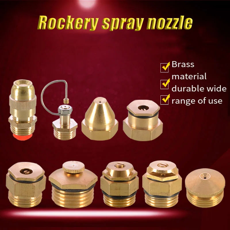 Brass Mist Sprinkler Nozzle 1/2