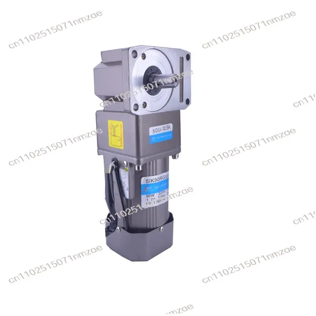 180W/200W Right Angle Gear Motor - High Pressure Hydraulic AC Gear Motor Variable Speed Drive for Industrial Machinery