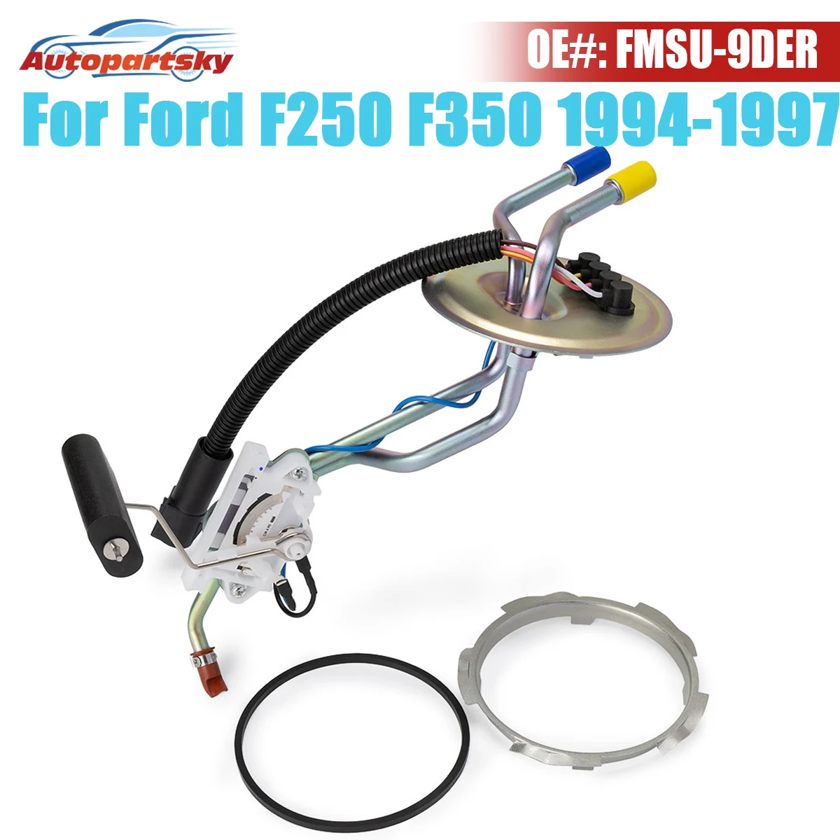 FMSU-9DER Diesel Pickup Sending Unit Fuel Tank Float Oil Pump Assembly For Ford F250 F350 1994 1995 1996 1997 Car Accessories