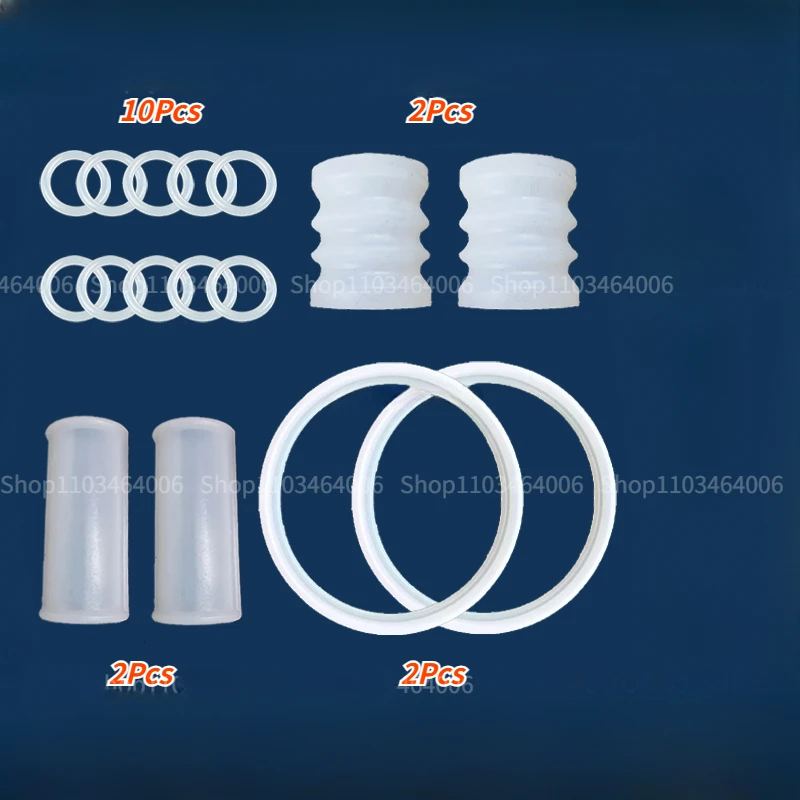 1Set For VEVOR Ice Cream Makers Silicone Seal Rings Tube Components Of YKF Soft Serve Ice Cream Machines Fittings