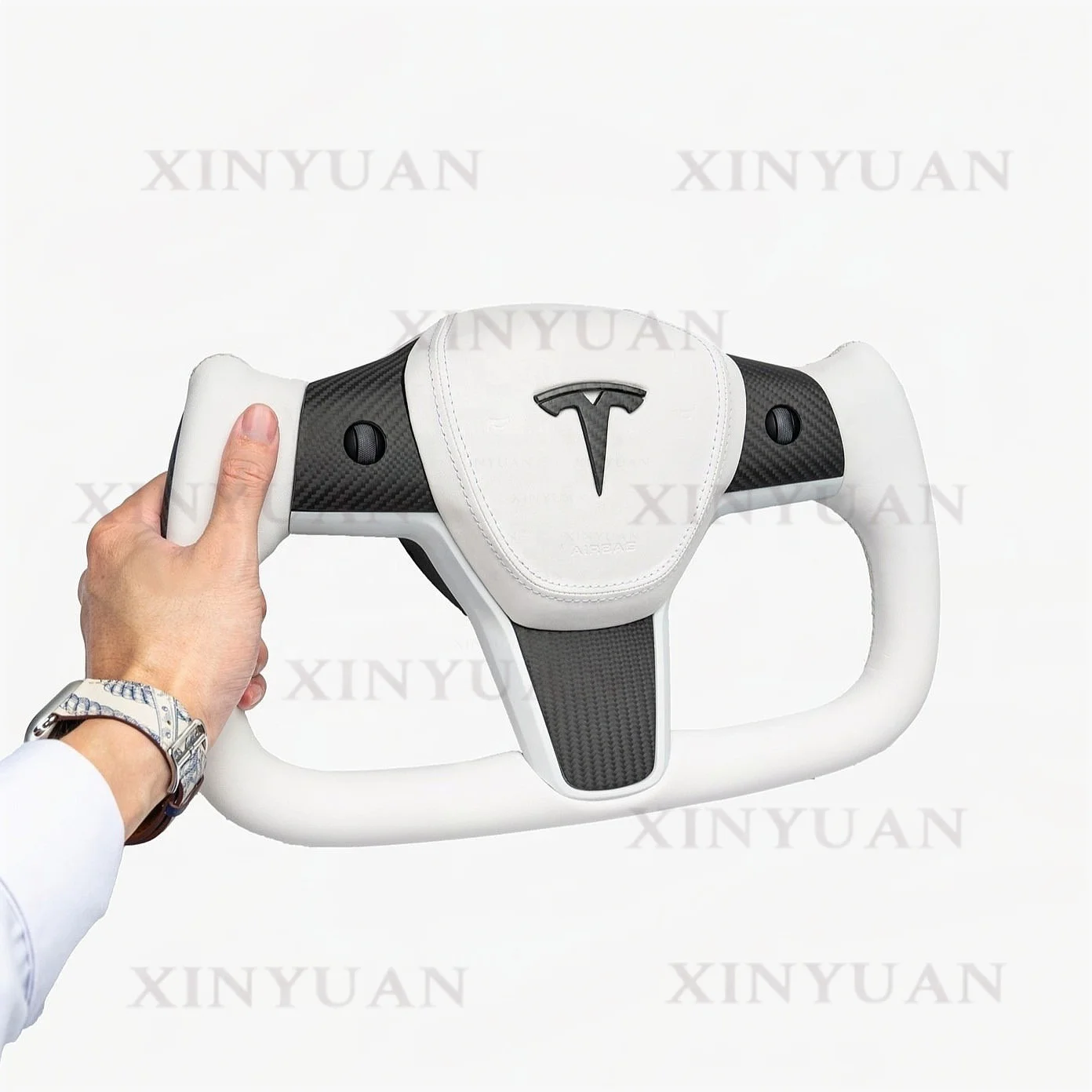 Carbon Fiber Yoke Steering Wheel for 2021