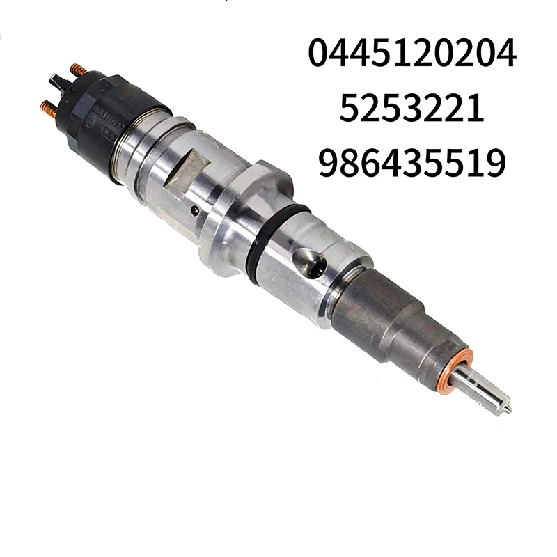 

Высококачественная форсунка Common Rail 0445120204, совместимая с Cummins 5253221 986435519 для Cummins ISB 6.7L ISDE