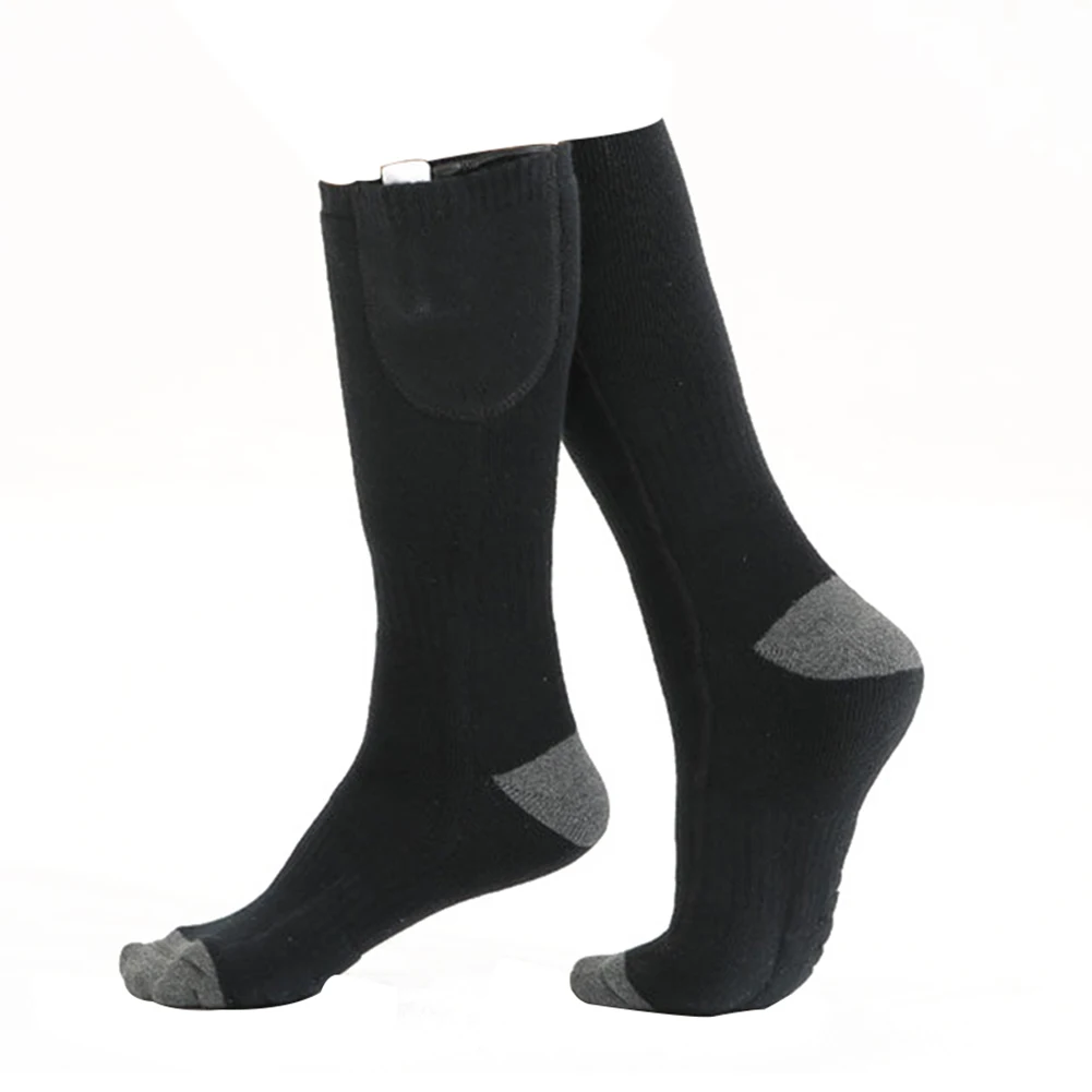

Electric Heated Socks Battery Powered Electric Heating Socks 1/3 Gear Winter Heating Socks Anti Slip for Cycling Camping Skating