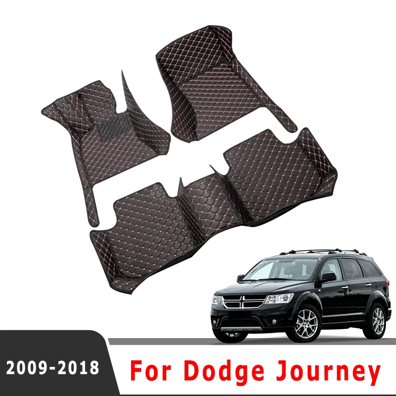 

Автомобильные коврики для Dodge Journey 2018, 2017, 2016, 2014, 2013, 2012, 2011, 2010, 2009, аксессуары для салона автомобиля, коврики для ног