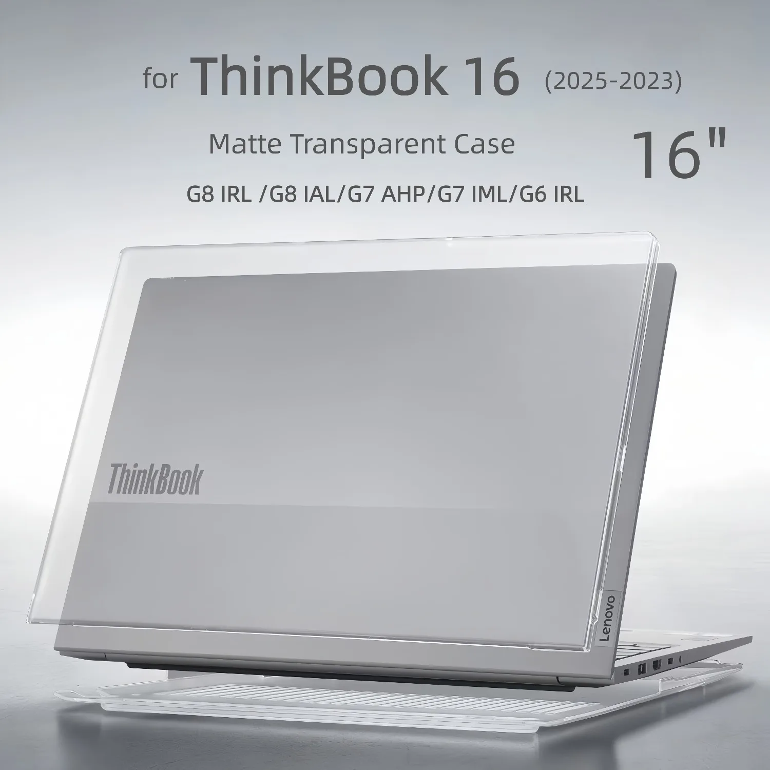 Matte Cover for 2025-2023 Lenovo ThinkBook 16 G8/G7/G6 Notebook Case Hard Transparent Shell for ThinkBook16 2024 IRL/IAL/AHP