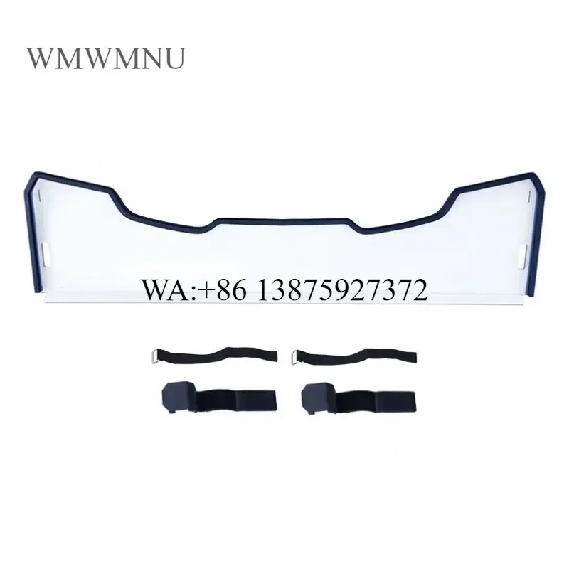 Wmwmnu Extra Large Half Windshield for Pioneer 700-2 700-4 2014-2024 ATV Body Kit Accessories UTV Windscreen Protection