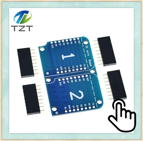 WeMos D1 Mini Pro V3.0 NodeMcu 4 MB/16 MB Bytes Lua WIFI Internet of Things Entwicklungsboard basierend auf ESP8266 CH340G Nodemcu V2 – Detail 1