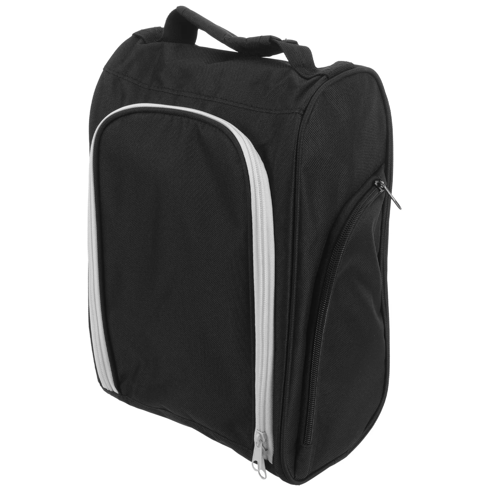 

Lightweight Golf Shoe Bag Zippered Sneaker Storage Pouch Strong Fabric Protection for Travel Gym Outdoor Sports Portable