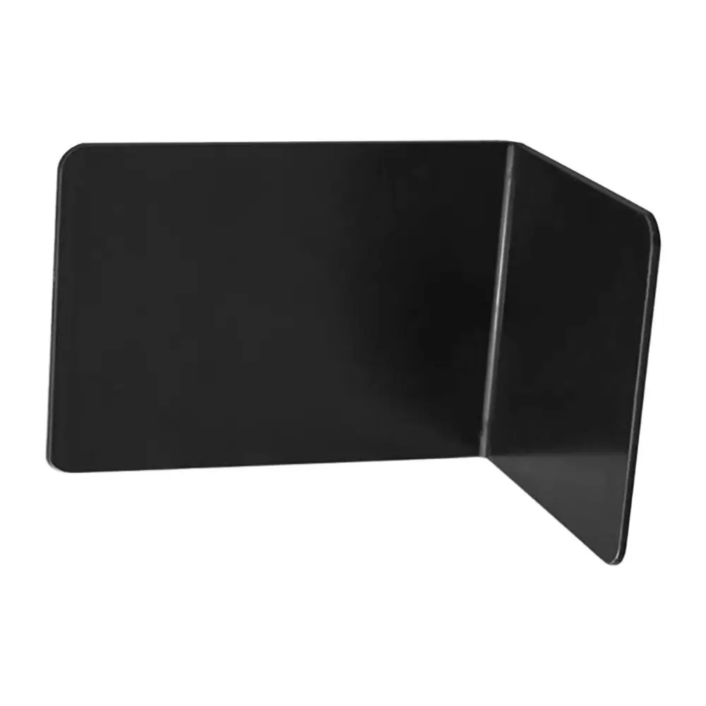 1/2Pcs L-Shaped Simple Bookend with Anti-slip Design Decorative Book Stoppers Holders Plastic Thickened Desk Bookshelf