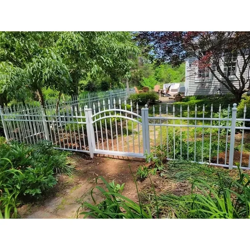 CHANGYI Custom Aluminum Horizontal Privacy Garden Screen Powder Coated Slat Fence