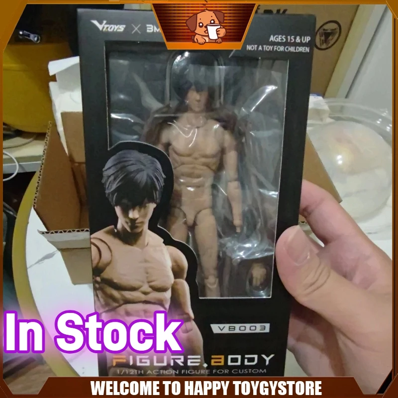 

В наличии 1/12 Vtoys X Bms No.1 Element Vb002 Vb003 Мужской Soldierfull Two Skin Colorssuper Аниме Фигурки Body Set Модель игрушки