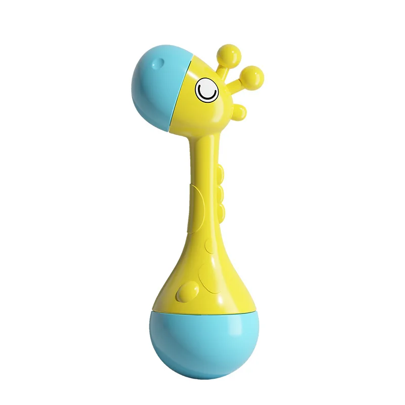 Hochet fusée amusant pour bébé, dentifrice pouvant morder, Puzzle d'éducation précoce, jouets apaisants, jouets pour nouveau-nés, exercice de compétences de Perception