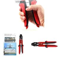 A2BE Wire Rope Crimping Tool Fishing Crimping Tool Stainless Steel Fishing Plier Crimper Tool For Outdoor Projects