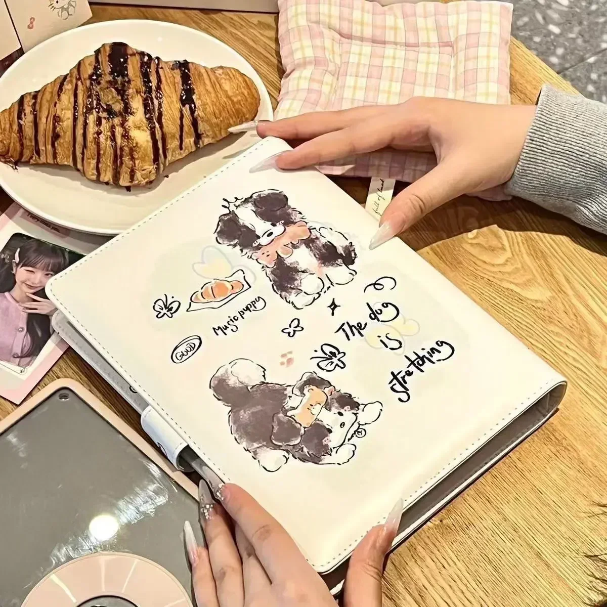 A5 Kpop Idol Photocards Holder PU Photo Album Photocard Binder Collect Book Album for Photographs Photo Card Supplies 포토카드 용품