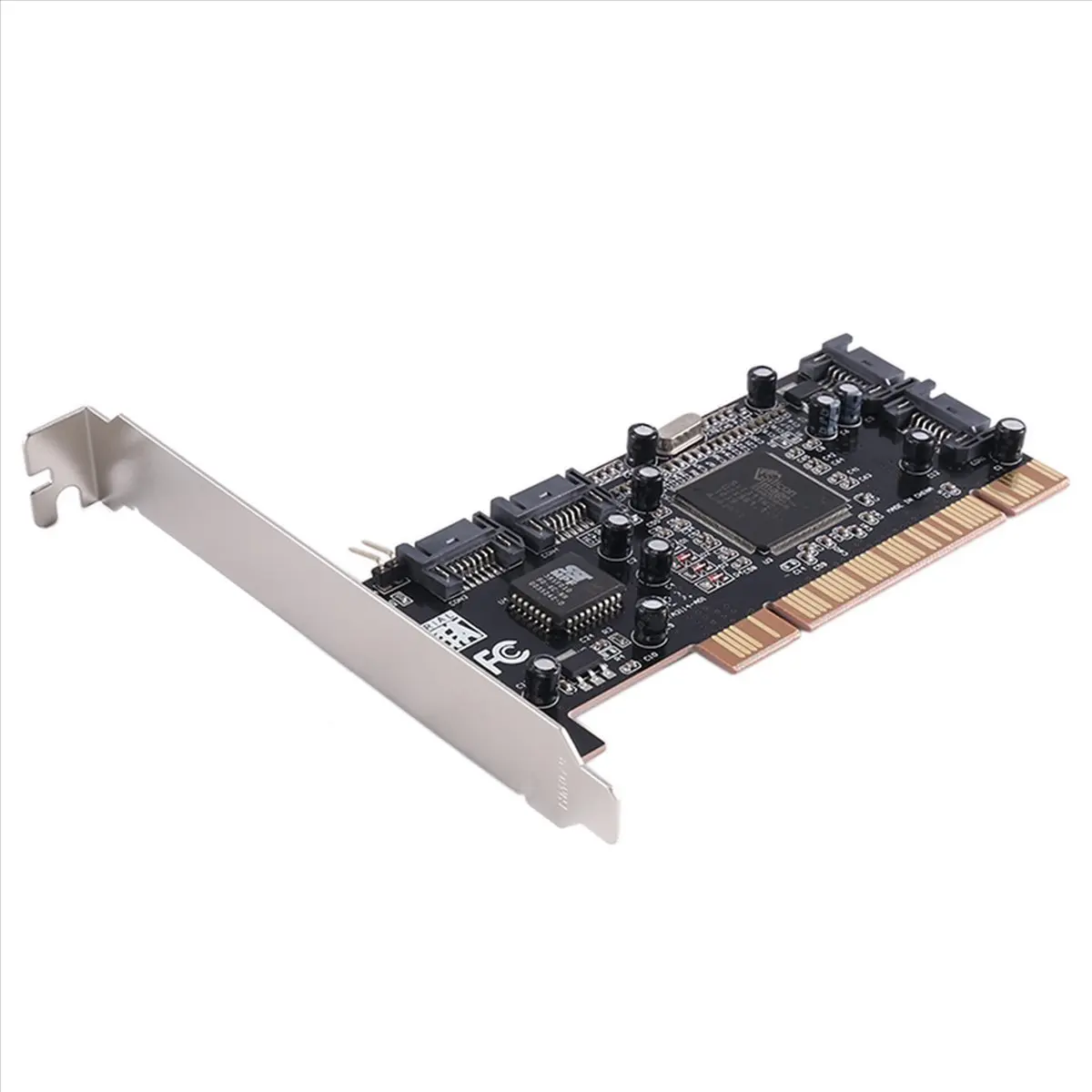High-quality PC accessories in Stock 4-Port RAID Controller Card PCI Expand Card 2.0 SATA II