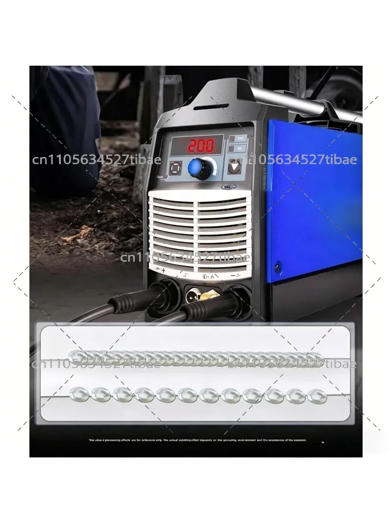 220V Mini Pulse TIG Welder TIG-250 Cold Welding Machine for Stainless Steel Precision Welding