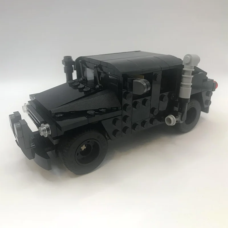 317 elementów MOC Humvee Alternatywna Konstrukcja City Champions Super Samochód Model Klocki Prezent na Boże Narodzenie Zabawki Konstrukcyjne dla Dzieci
