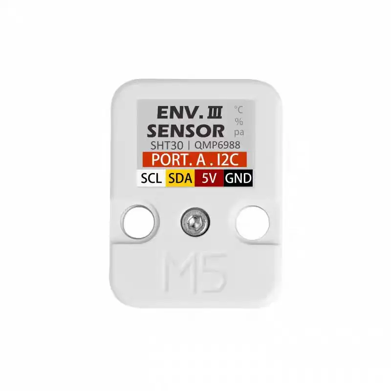 Official M5Stack Unit ENV III Environmental Sensor for Temperature, Humidity, and Air Pressure Detection SHT30 QMP6988
