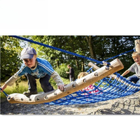 Hammock Swing Elegance Bed for Children 2 Seater Polyester Rope Custom Pattern Double Hanging Garden Handwoven Mesh Nylon 150cm