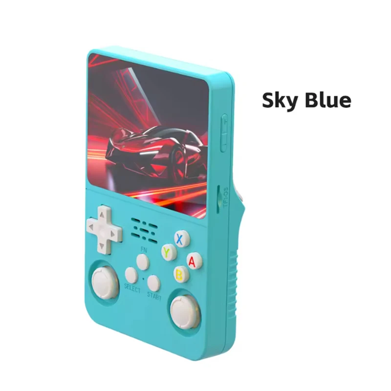 Konsol Game Genggam Retro R36S Sumber Terbuka Sistem Linux Layar IPS 3.5 Inci Pemutar Video Saku Portabel