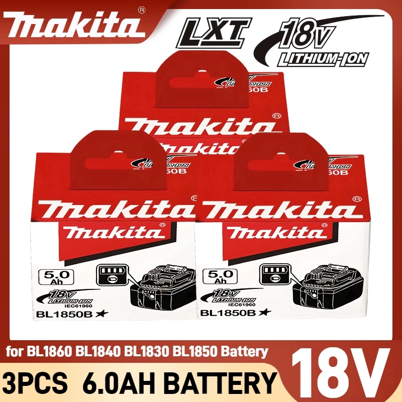 

100% original makita 18V battery, makita 18V Tool Lithium Battery 6Ah 5Ah for makita DTW700 DDF487 DTD173 DGA404 HR140D DJV182