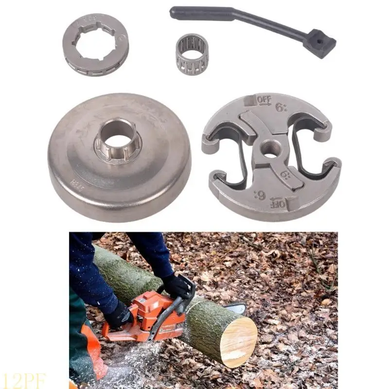 12PF Sprocket Clutch Plate For HU340 445 450 Bike Drivetrain Efficiency & Durability