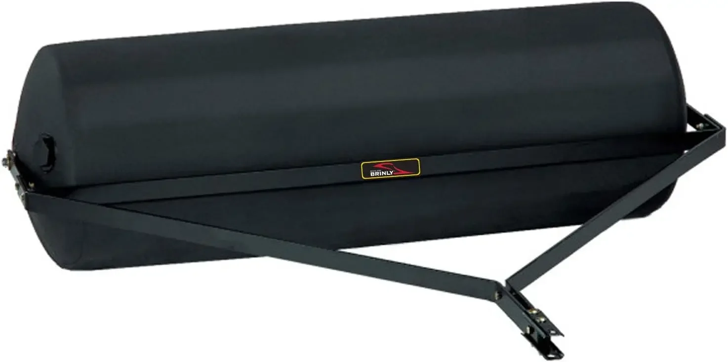485 lb. Tow Behind Poly Lawn Roller with Easy Turn Plug, 18 by 48