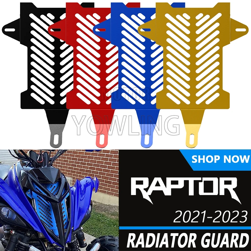 

Radiator Guard Protector Grille Cover aluminium Accessories For Yamaha RAPTOR 700 Raptor 700R YFM700R 2013-2024 2023 2022 2021