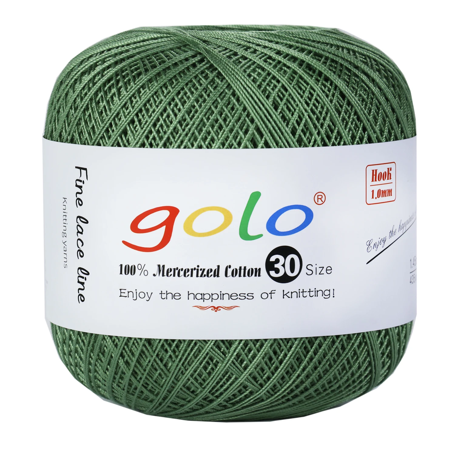 golo Crochet Thread Size 30 Lace Yarn for Hand Knitting Crochet Yarn for Knitting