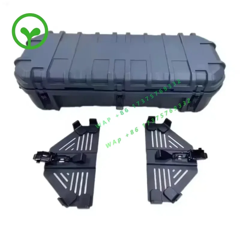 【2026】Tool Box Outdoor Heavy Truck Tool Storage Bin High Quality Adventure Cargo Case Rotomolded Accessories Roof Bracke