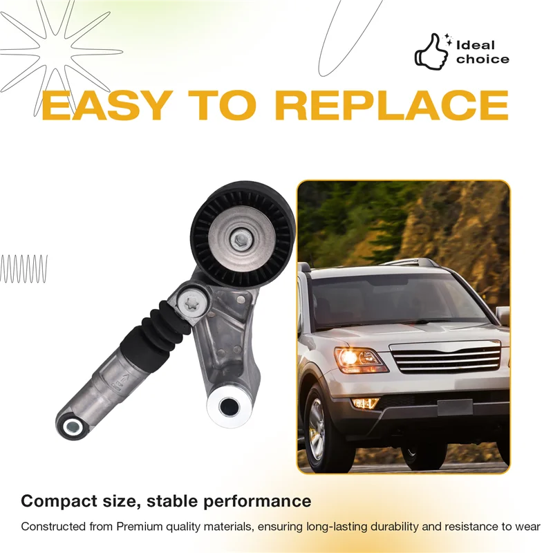 

252813A100 252813A000 Belt Tensioner For Car Generator For Hyundai Veracruz Kia Borrego 2007-2012