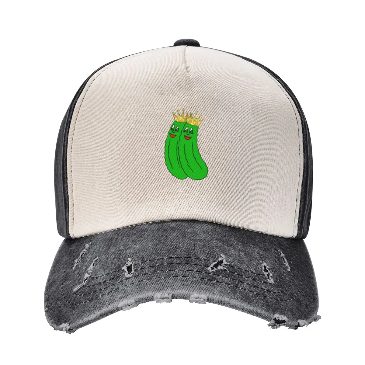 

King And Queen Dill Pickles Funny Food - Dill Pickle Baseball Cap sailor cap for men Ball Cap Kids Hat Hat men Man Women's