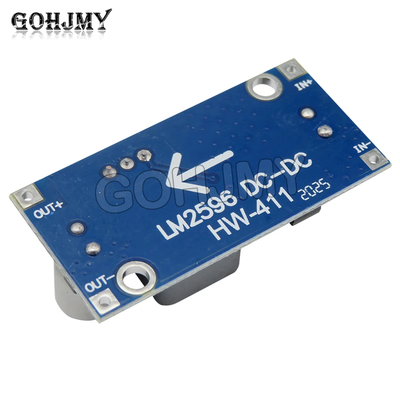 Módulo reductor ajustable DC-DC 3A LM2596, voltaje estable 24V a 12V 5V 3V