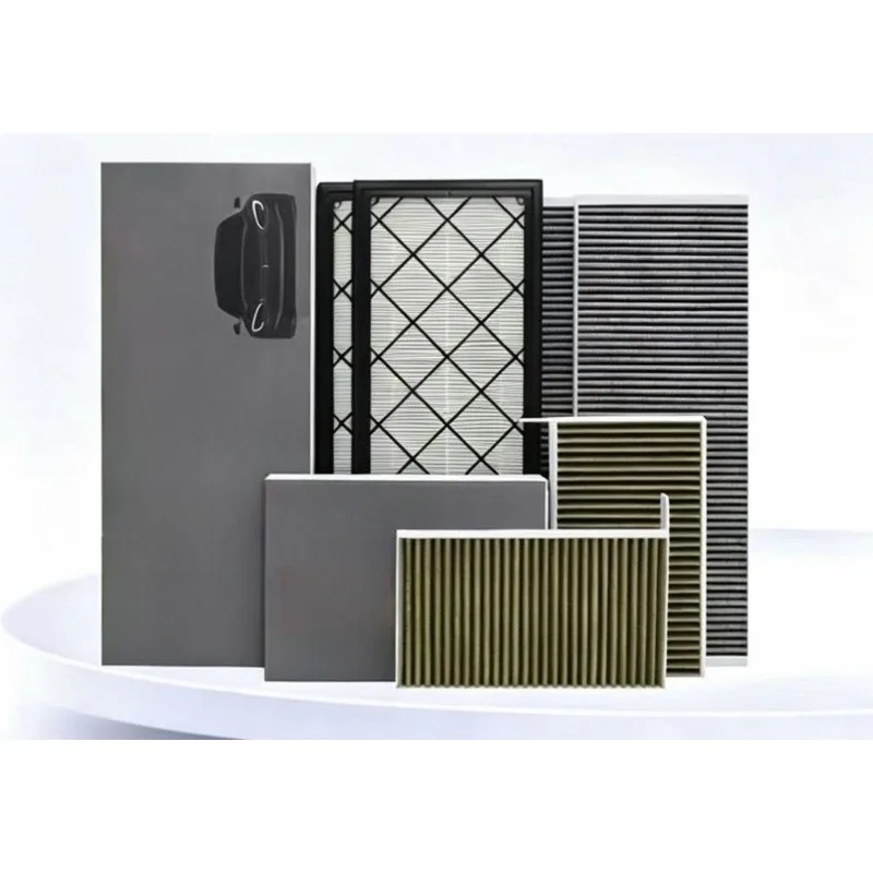 Compatible with external air conditioning filters, original built-in filters, six filters throughout the car