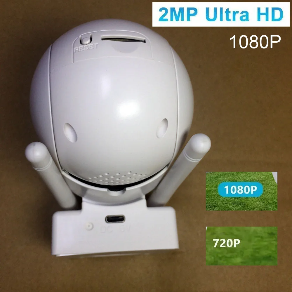 Carpbaba 2MP Cameras Wifi Video Surveillance IP Outdoor Security Protection Monitor 4.0X Zoom Home Wireless Track Alarm