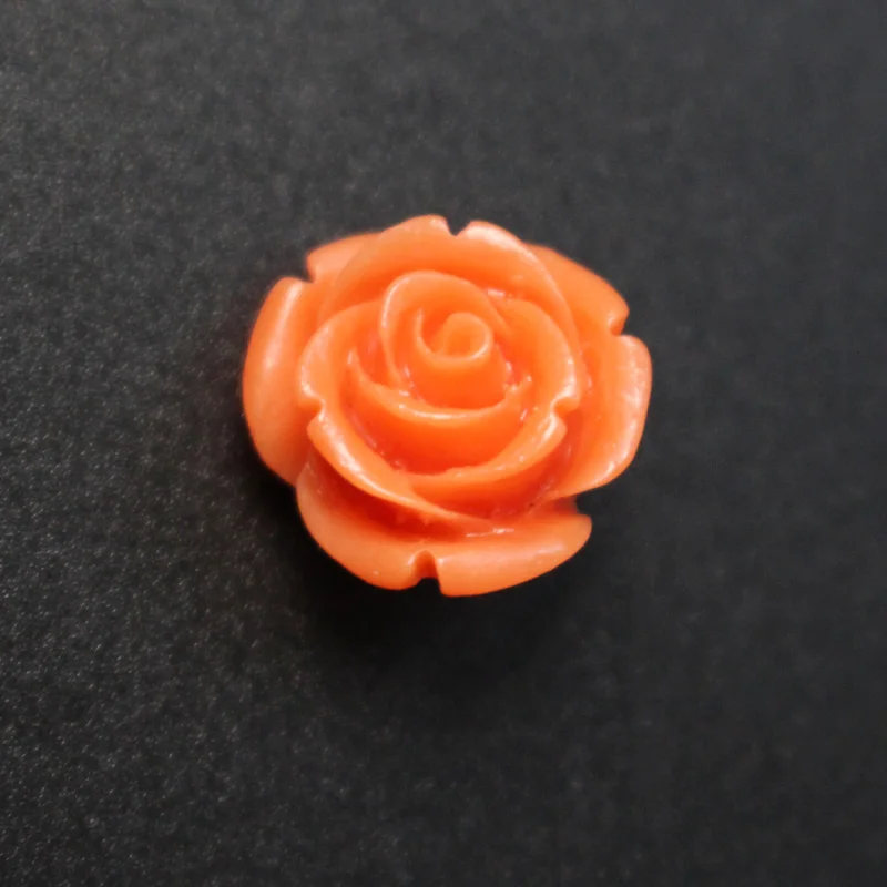 12 15mm Artificial Coral Beads  Rose Flower Bead  Multi-color for Earring Bracelet Necklace Jewelry Craft  Making DIY Accessory