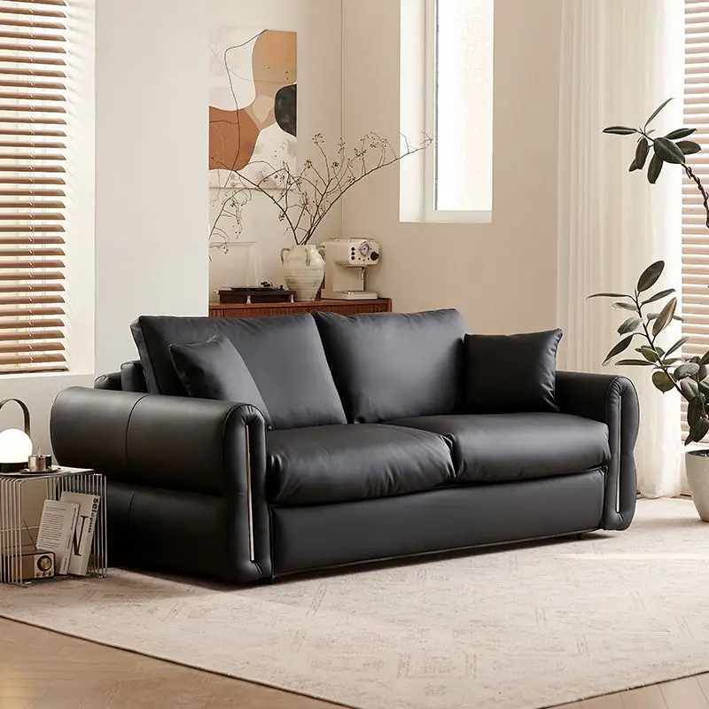 New Premium Reversible Nordic Sofa Bed with Mattress: Compact Living Room, Foldable, Integrated, Single/Double