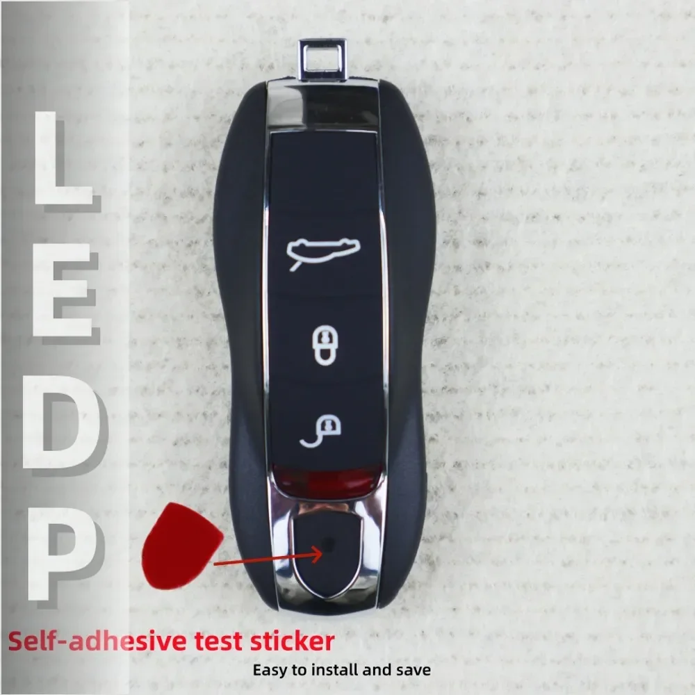 Xch Car key standard logo sticker car remote key logo accessories suitable for Porsche series cars